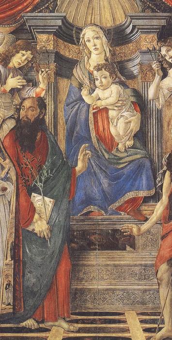 Sandro Botticelli St Barnabas Altarpiece (mk36) France oil painting art